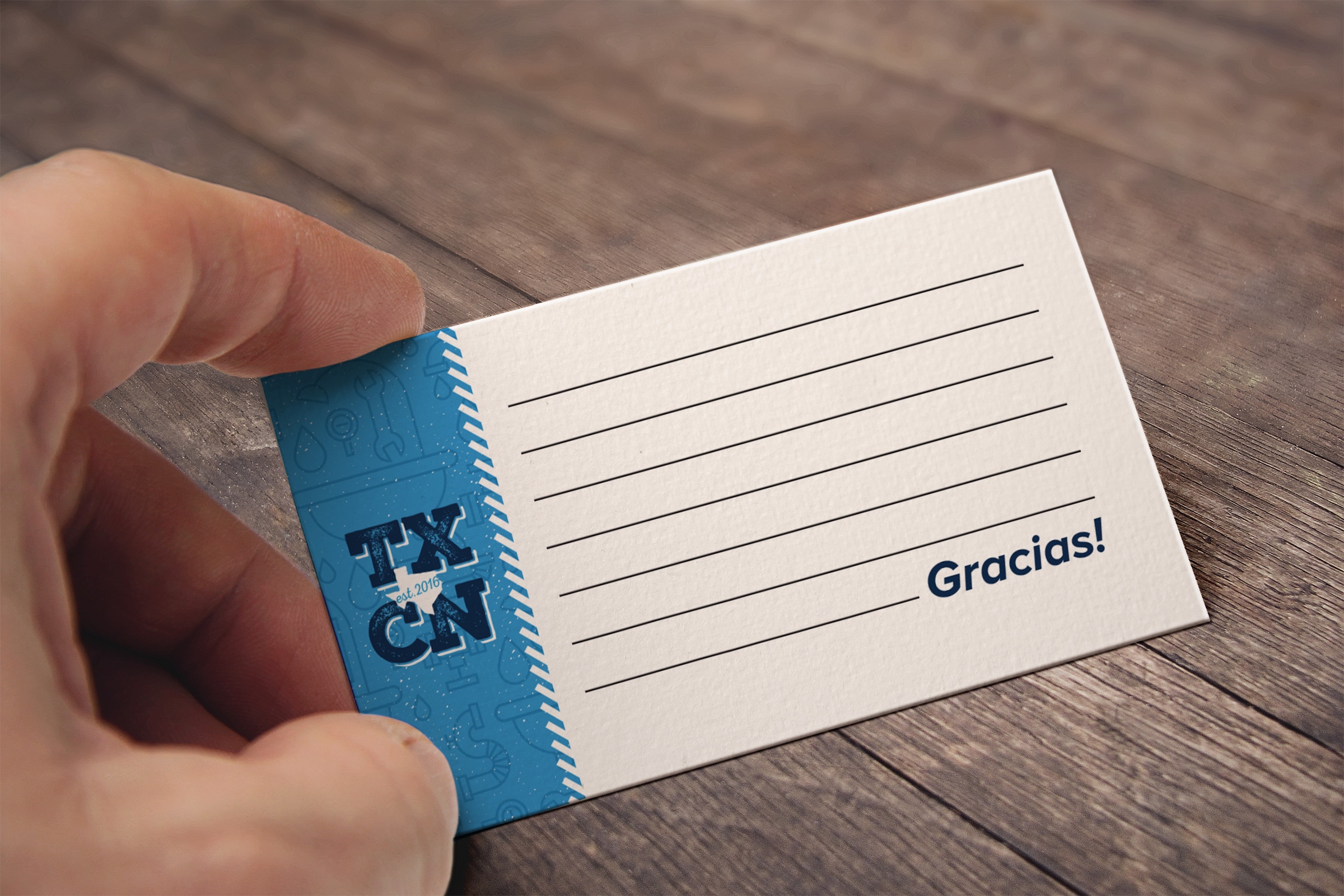San Antonio Design Texican Business Card