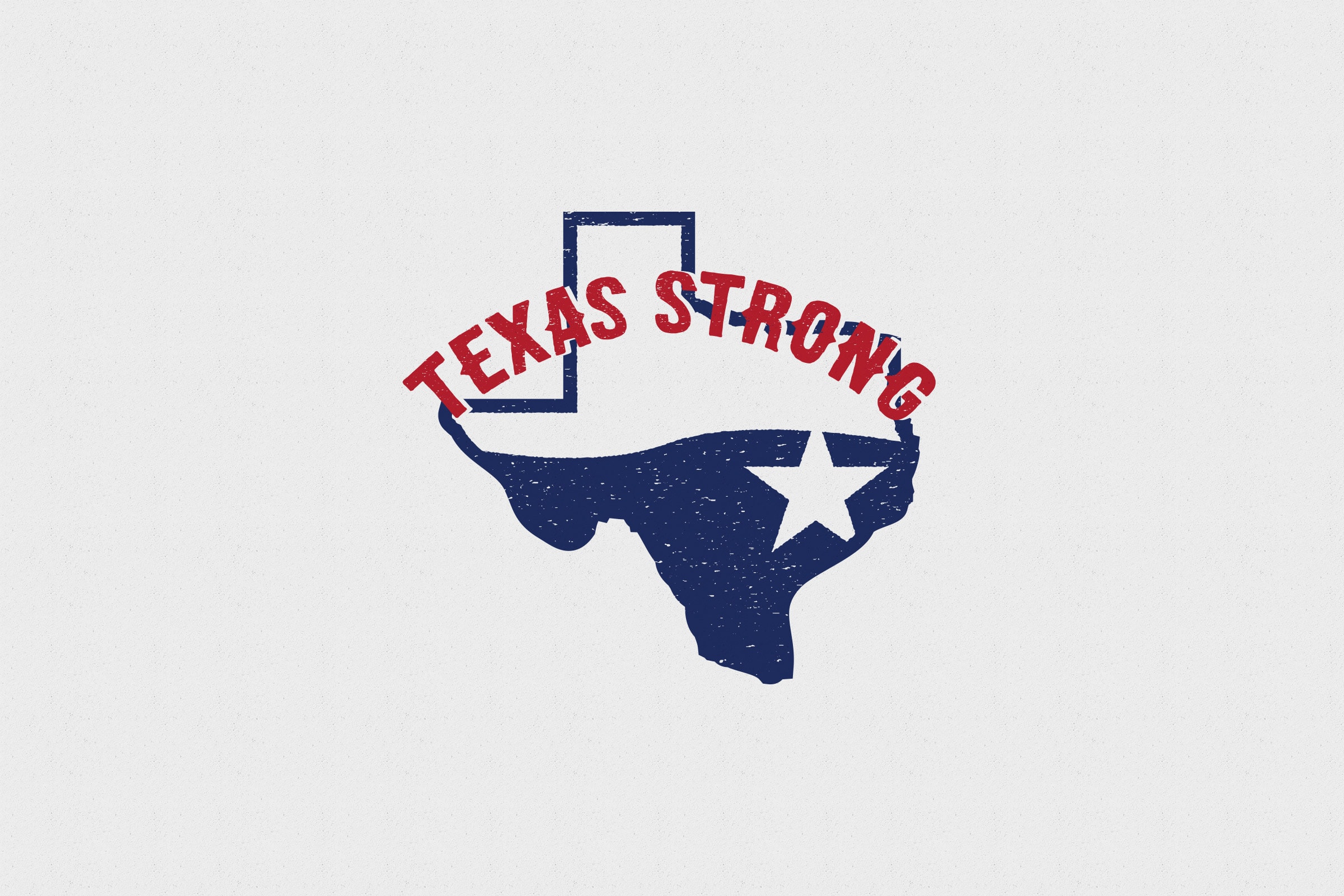 Texas Strong Logo San Antonio Design